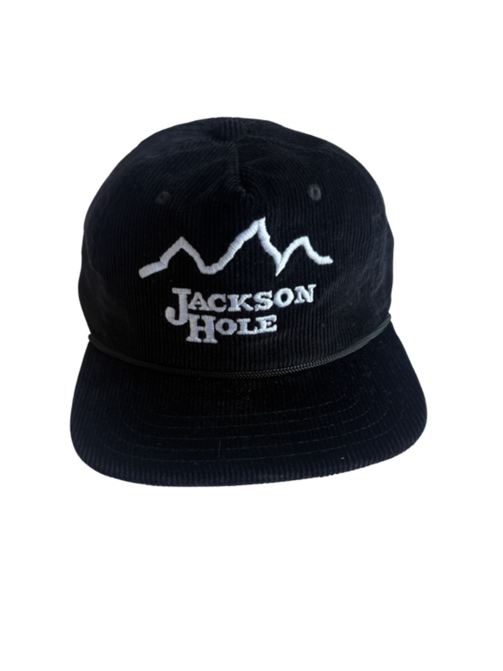 COAL Jackson Hole Hat - Black Corduroy - NWOT Ball Cap